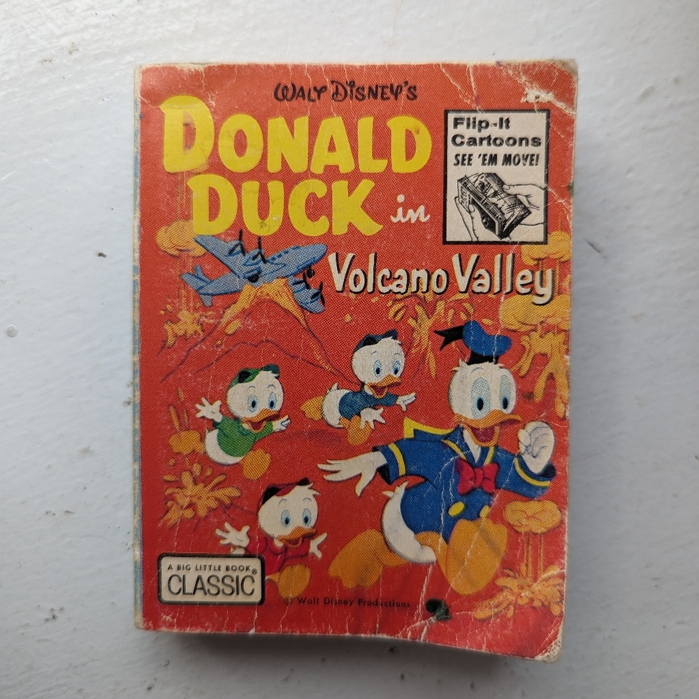 Vintage 1941 Donald Duck Cartoon book